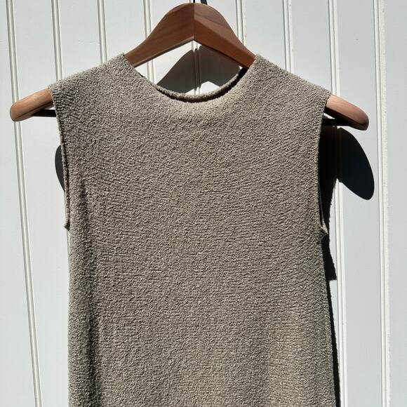 Lauren Manoogian Cotton Bouclé  Shell Dress Size 1 Small Pumice Taupe NWT $530 - Picture 7 of 16